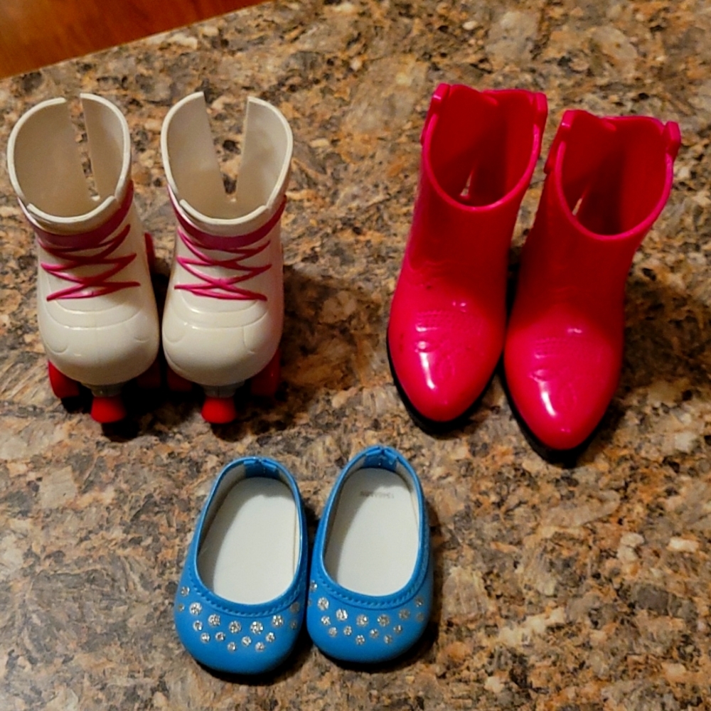 American Girl shoe lot